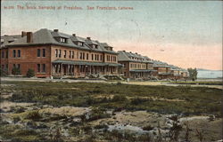 The Brick Barracks at Presidio San Francisco, CA Postcard Postcard