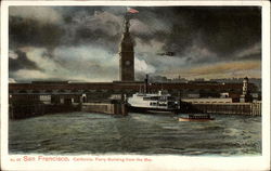 Ferry Building from the Bay San Francisco, CA Postcard Postcard