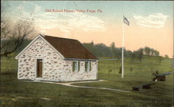 Old School House Valley Forge, PA Postcard Postcard