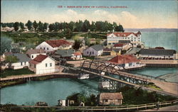 Bird's-Eye View of Capitola California Postcard Postcard