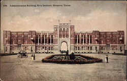 Rice Institute - Administration Building Postcard