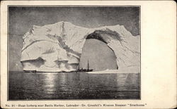 Huge Iceberg near Battle Harbor Labrador, NL Canda Newfoundland and Labrador Postcard Postcard