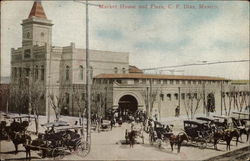 Market House and Plaza Postcard