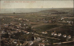 East End and Lake Ontario Grimsby, ON Canada Postcard Postcard