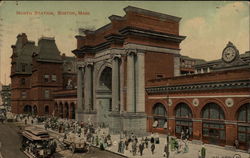 North Station Postcard