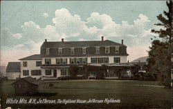 The Highland House, Jefferson Heights New Hampshire Postcard Postcard