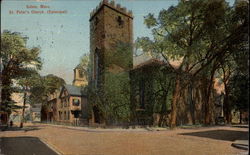 St. Peter's Church Salem, MA Postcard Postcard