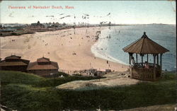 Panorama of Nantasket Beach Postcard