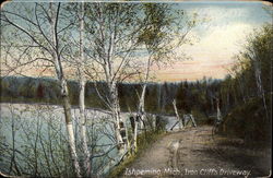 Iron Cliffs Driveway Postcard