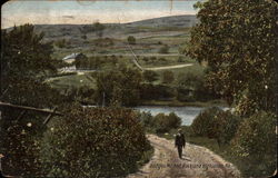 Dodges Mt and Rockland Highlands Postcard