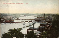 View of Water Power Postcard