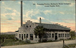 Pumping Station, Hydraulic Water Company Postcard