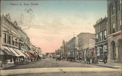 Virginia Street Reno, NV Postcard Postcard