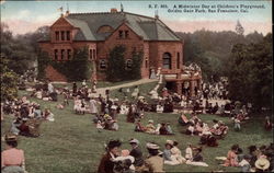 Midwinter Day at Children's Playground,Golden Gate Park Postcard