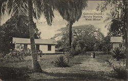 Gaboon Church Postcard