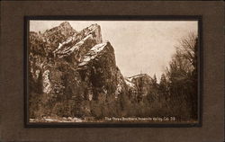 The Three Brothers Yosemite Valley, CA Yosemite National Park Postcard Postcard