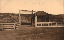 Block House Monterey, CA Postcard Postcard