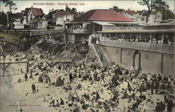 Bathing Beach Postcard