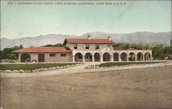 Southern Pacific Depot, Coast Line SPRR Postcard