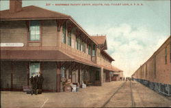 Southern Pacific Depot, Mojave, Cal. Valley Line, SPRR California Postcard Postcard