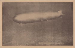 Luftschiff Graf Zeppelin Airships Postcard Postcard