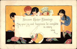 Sincere Easter Blessings Postcard