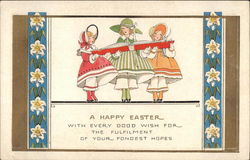 A Happy Easter Postcard