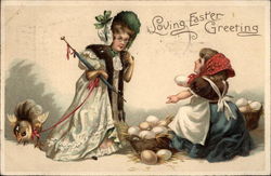 Loving Easter Greeting Postcard