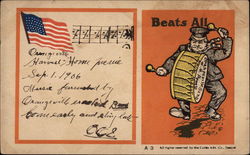 Beats All Music Postcard Postcard