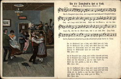 German Song Songs & Lyrics Postcard Postcard