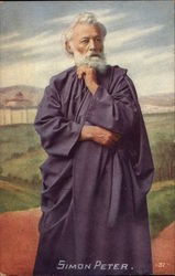 Simon Peter, Chief of the Apostles Postcard