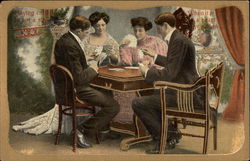 Playing Cards Is Not a Sin Postcard