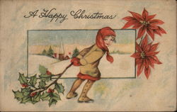 A Happy Christmas Postcard