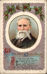 A Merry Christmas - Lowell Postcard