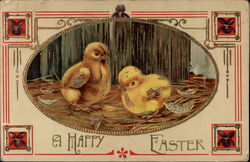 A Happy Easter Postcard