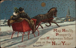 Happy New Year Postcard