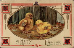 A Happy Easter Postcard