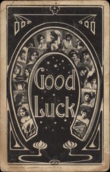 Good Luck - Horseshoe Postcard