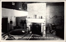 Arcadian House Museum - Punka or Swinging Fan, Dining Room Postcard