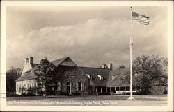 The Franklin D. Roosevelt Memorial Library Postcard