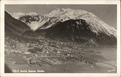 Aerial View of Juneau Postcard