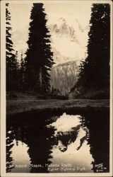 An Alpine Mirror, Mazama Ridge Postcard