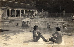 Swimming Pool, McCormick's Creek State Park Postcard