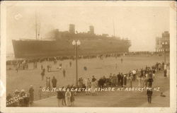 S.S. Morro Castle Ashore Postcard