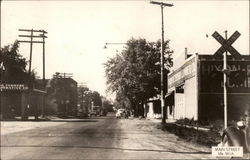 Main Street Ida, MI Postcard Postcard