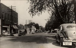 View of Main Street Postcard