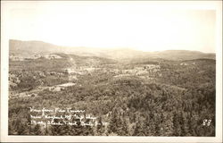 View from Fire Tower, Hogback Mountain Postcard