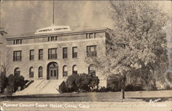 Moffat County Court House Postcard