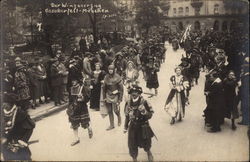 Der Winzererzug, Octoberfest Munich, Germany Postcard Postcard