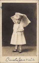 Camelia Jane Waldo Children Postcard Postcard